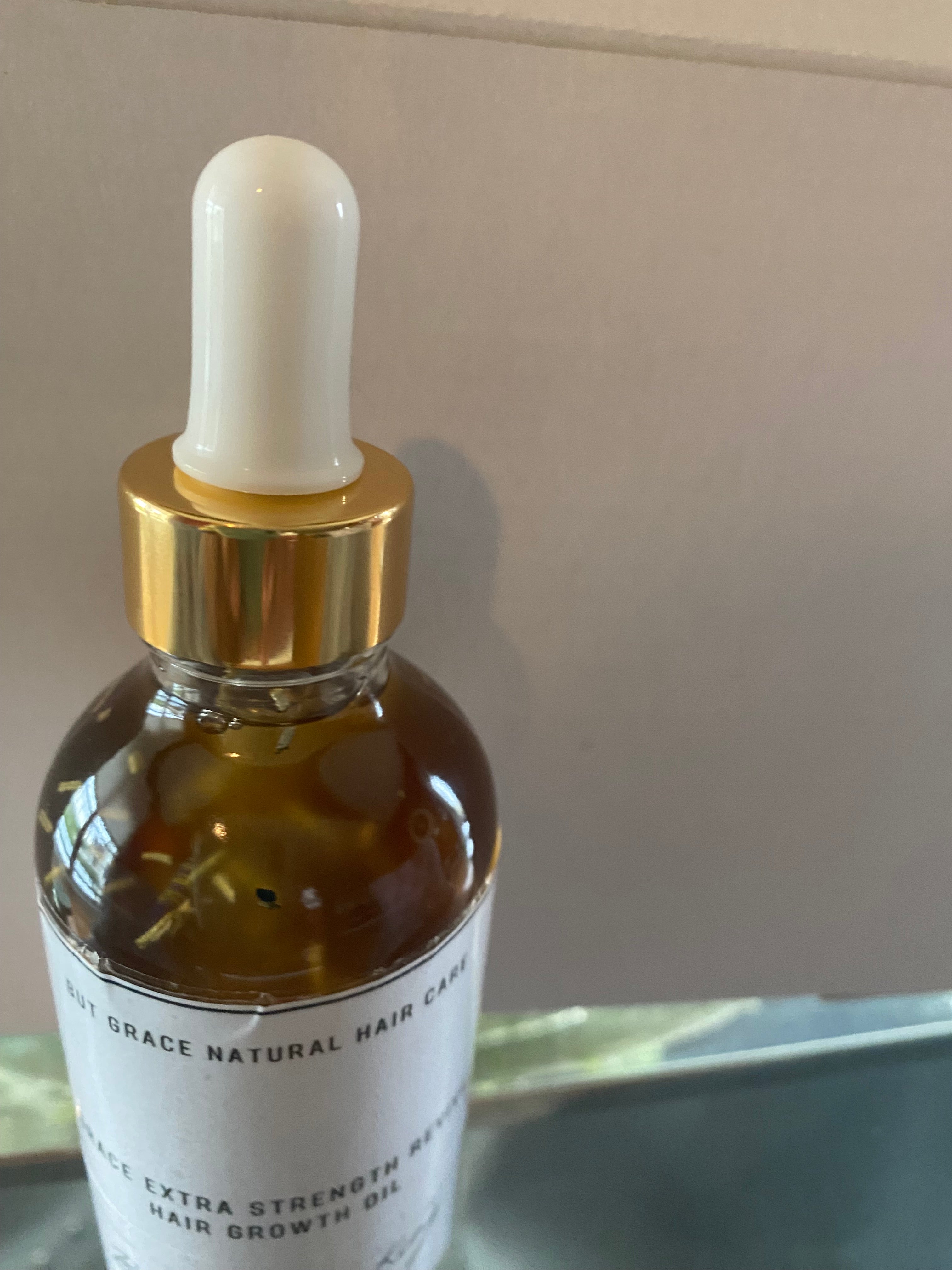 Grace’s EXTRA STRENGTH Fenugreek & Rosemary Revive hair growth oil